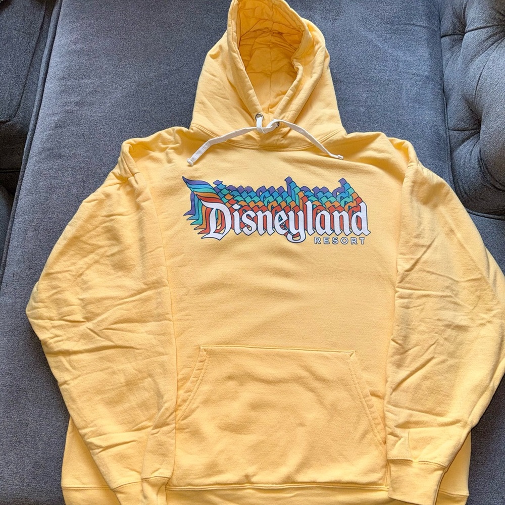Disneyland Butter Yellow Hoodie